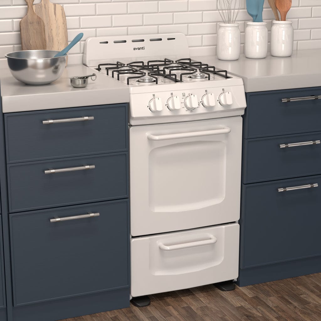 Avanti 20-inch Gas Range Oven GRO20P0W