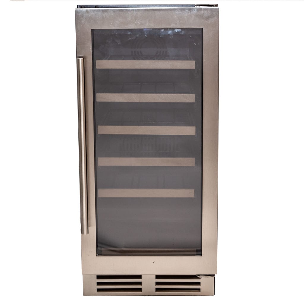 Avanti 28 Bottle DESIGNER Series Wine Cooler WCF281E3SS I Luxury Appliances Direct