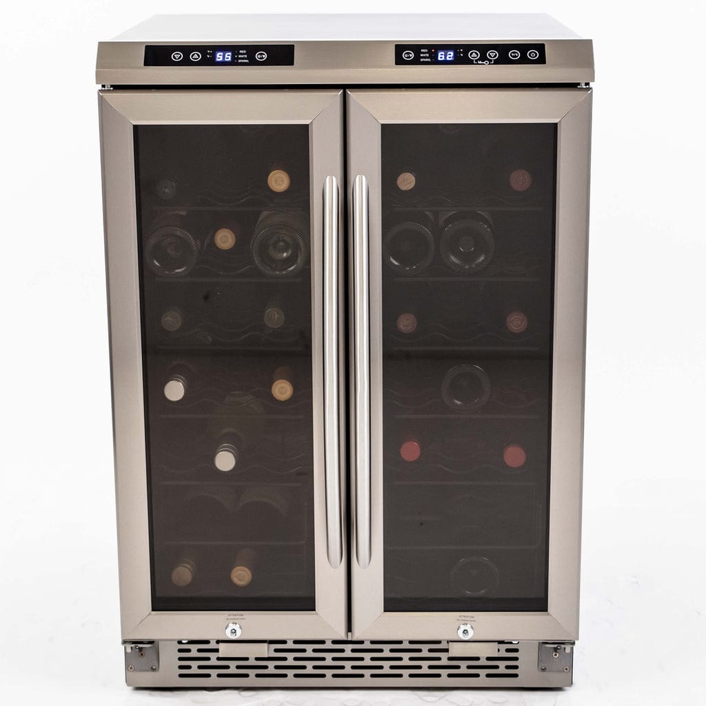 Avanti 38 Bottle Capacity Dual-Zone Wine Cooler WCV38DZ I Luxury Appliances Direct