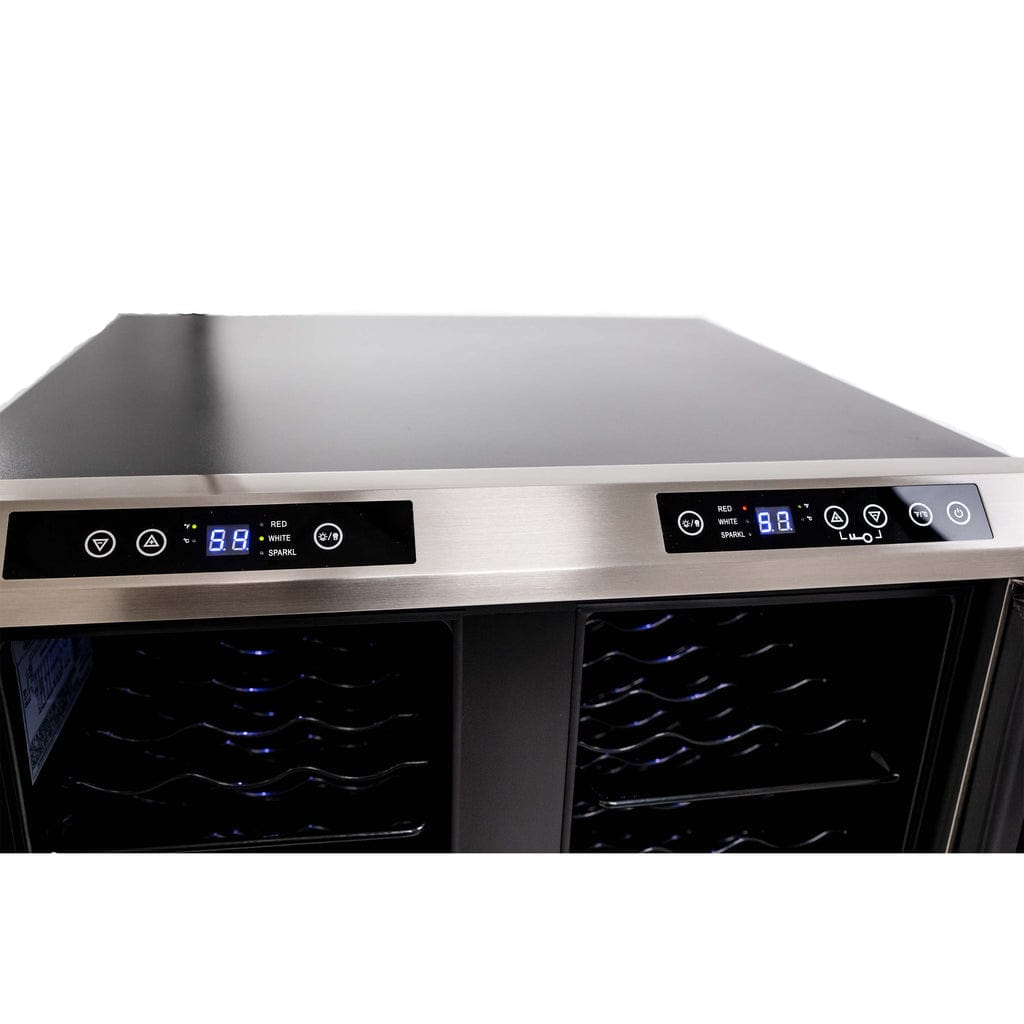 Avanti 38 Bottle Capacity Dual-Zone Wine Cooler WCV38DZ I Luxury Appliances Direct