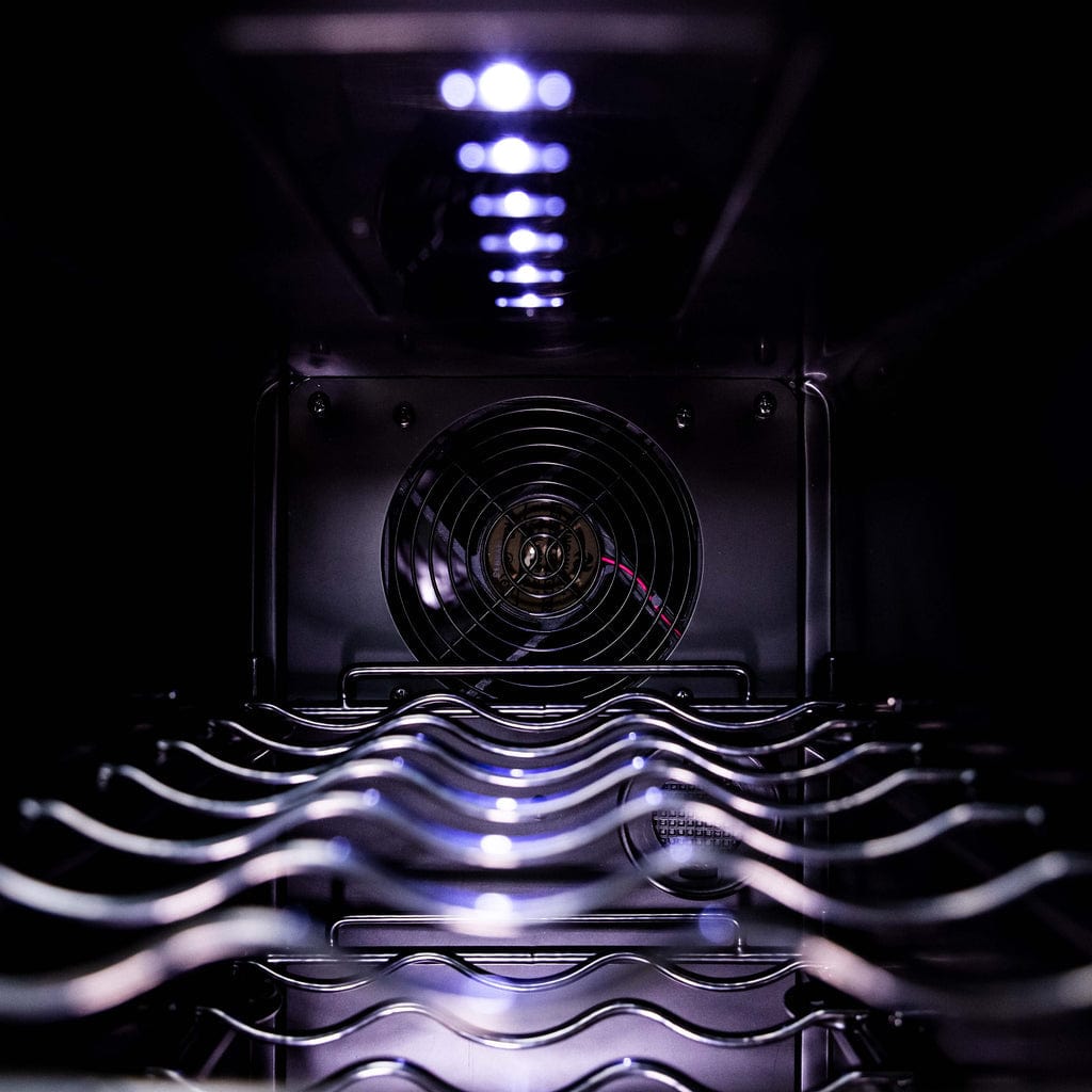 Avanti 38 Bottle Capacity Dual-Zone Wine Cooler WCV38DZ I Luxury Appliances Direct