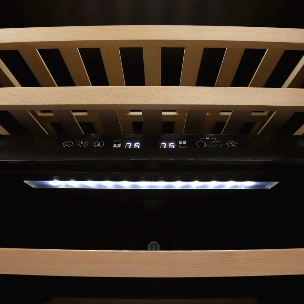 Avanti 43 Bottle DESIGNER Series Wine Cooler WCD46DZ3S I Luxury Appliances Direct