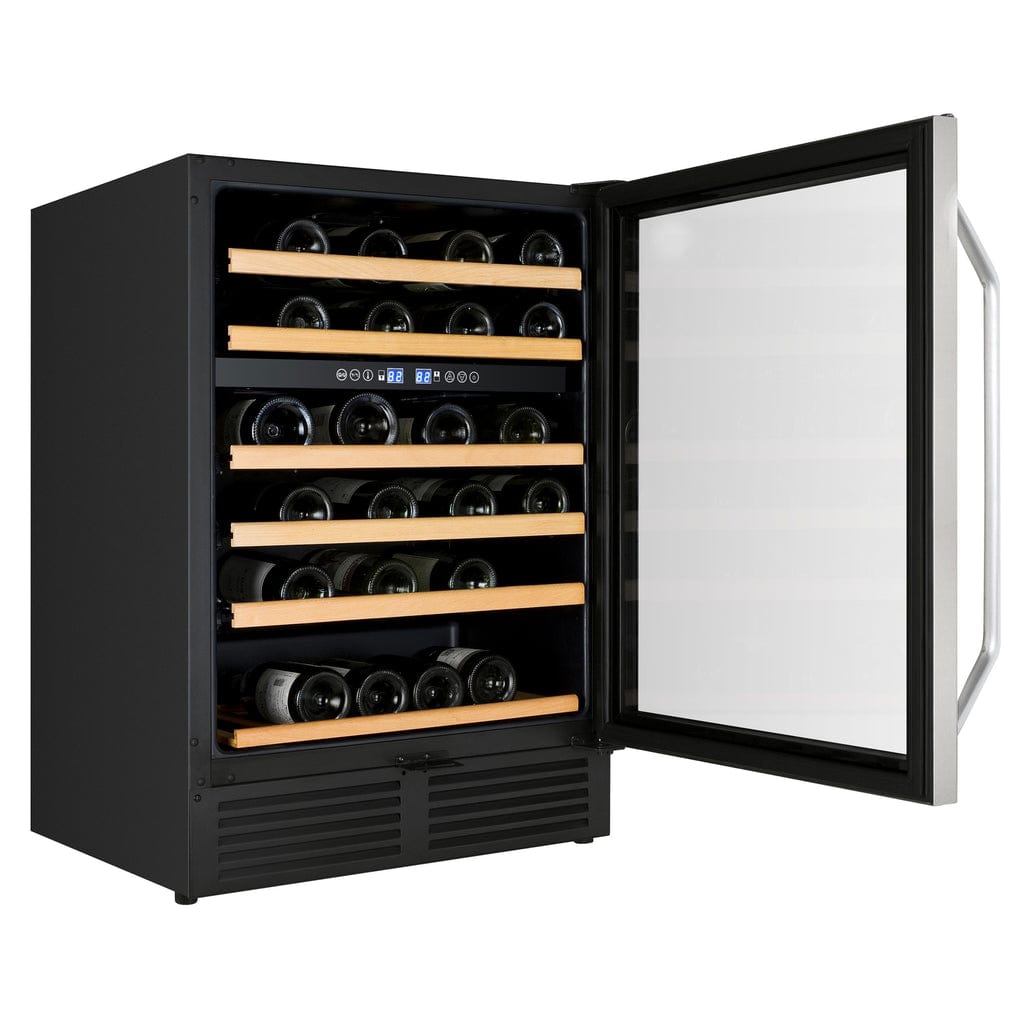 Avanti 49 Bottle Capacity Dual-Zone Wine Cooler WCR496DS I Luxury Appliances Direct