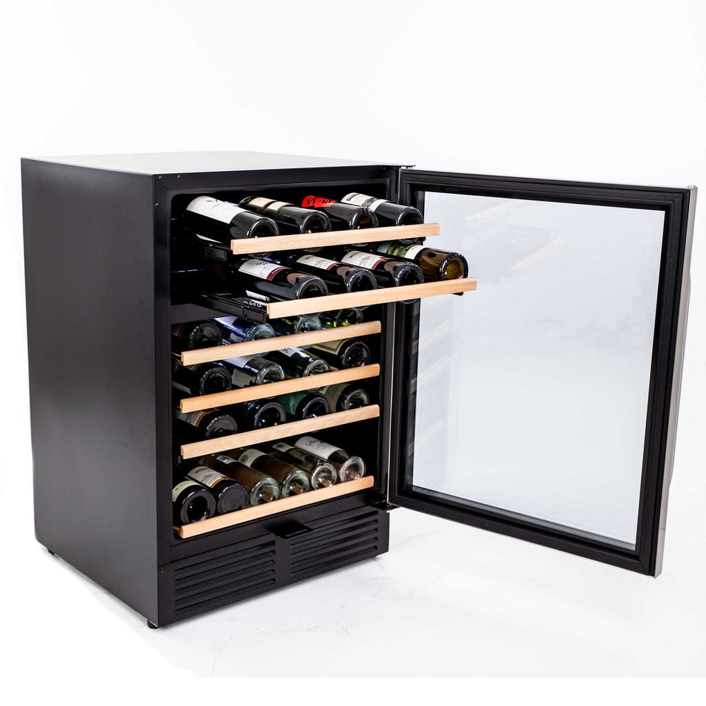 Avanti 49 Bottle Capacity Dual-Zone Wine Cooler WCR496DS I Luxury Appliances Direct