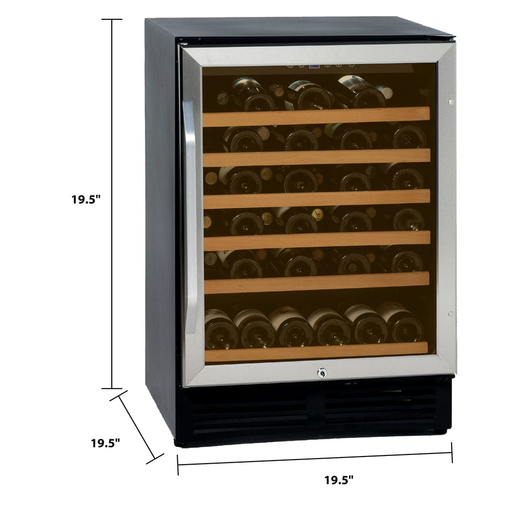 Avanti 50 Bottle Capacity Wine Cooler WCR506SS I Luxury Appliances Direct