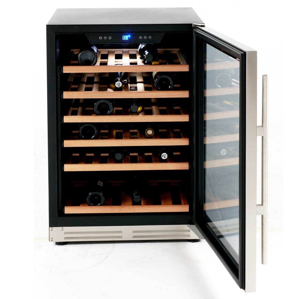 Avanti 51 Bottle DESIGNER Series Wine Cooler WCF51S3SS I Luxury Appliances Direct
