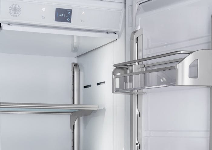Bertazzoni 18 inch 8.2 Cu.Ft. Built-in Freezer With Automatic Ice Maker REF18FCIPIXR/23 I Luxury Appliances Direct