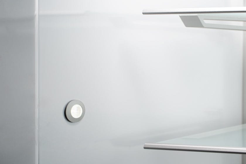 Bertazzoni 24 inch Left Door Ready Built-in Freezer With Ice Maker REF24FCIPRL/23 I Luxury Appliances Direct