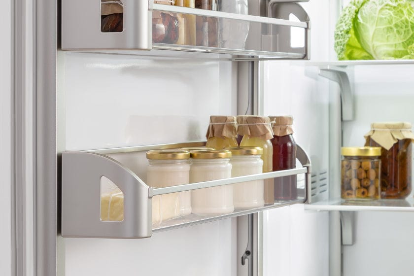 Bertazzoni 24 inch Left Door Built-in Refrigerator REF24RCPRL/23 I Luxury Appliances Direct