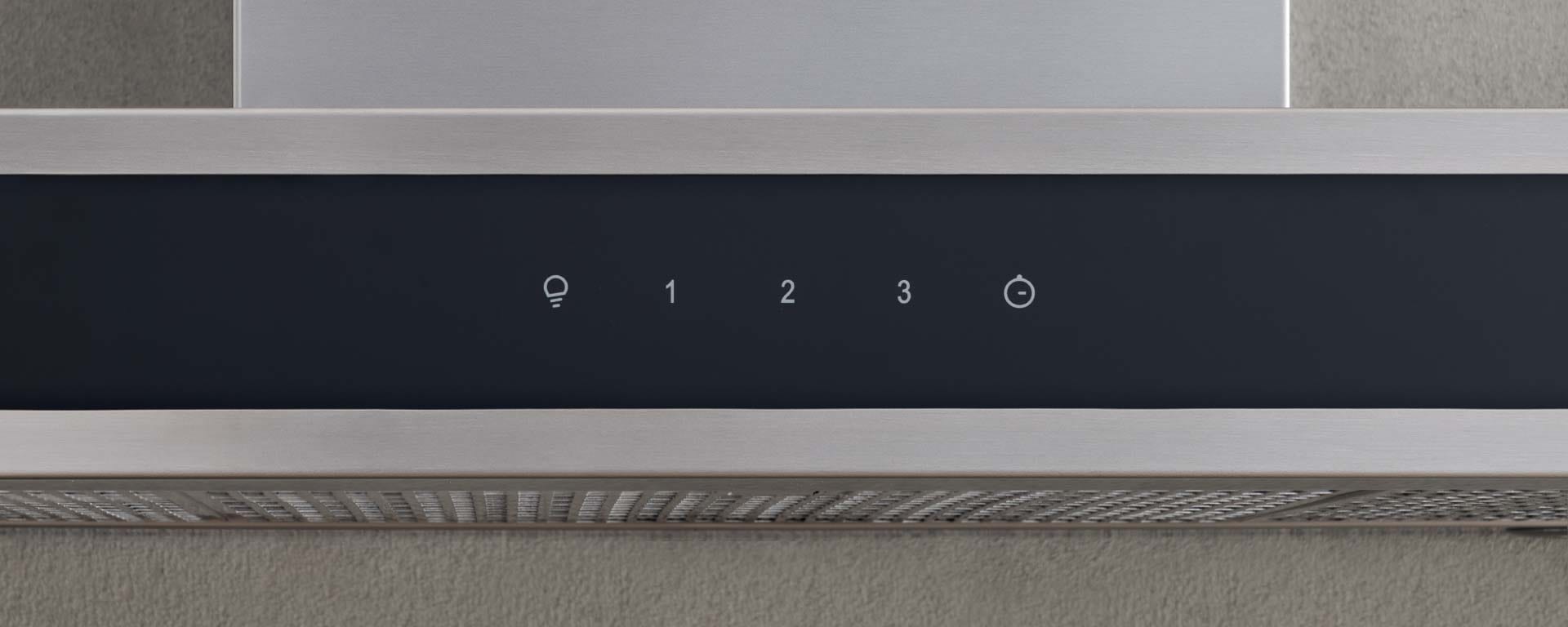 Bertazzoni 24 inch Glass Front Wall Mount Hood With 600 CFM Motor KG30X I Luxury Appliances Direct