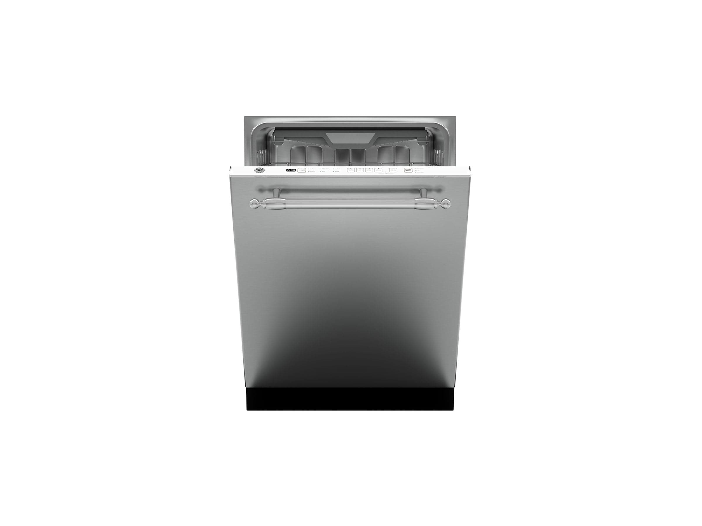 Bertazzoni 24 inch Stainless Steel Panel Installed Built-In Dishwasher DW24XT I Luxury Appliances Direct