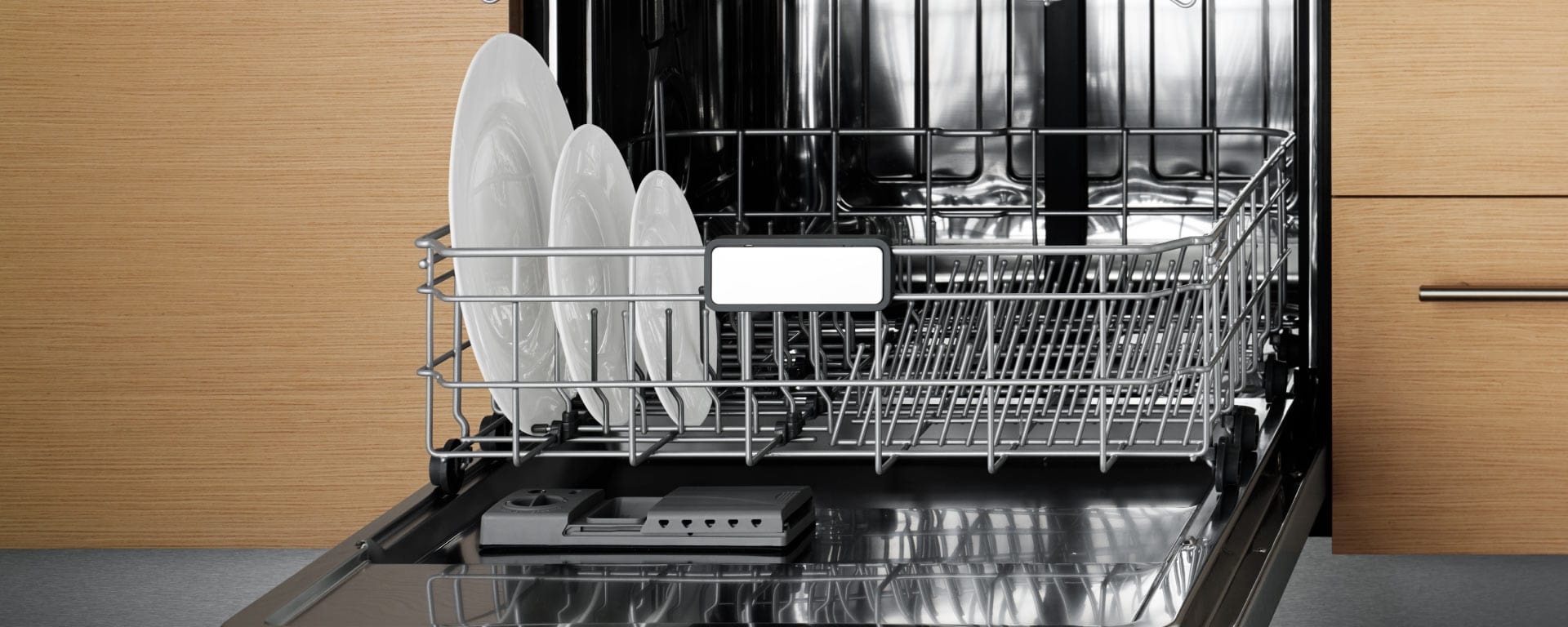 Bertazzoni 24 inch Stainless Steel Panel Installed Built-In Dishwasher DW24XT I Luxury Appliances Direct