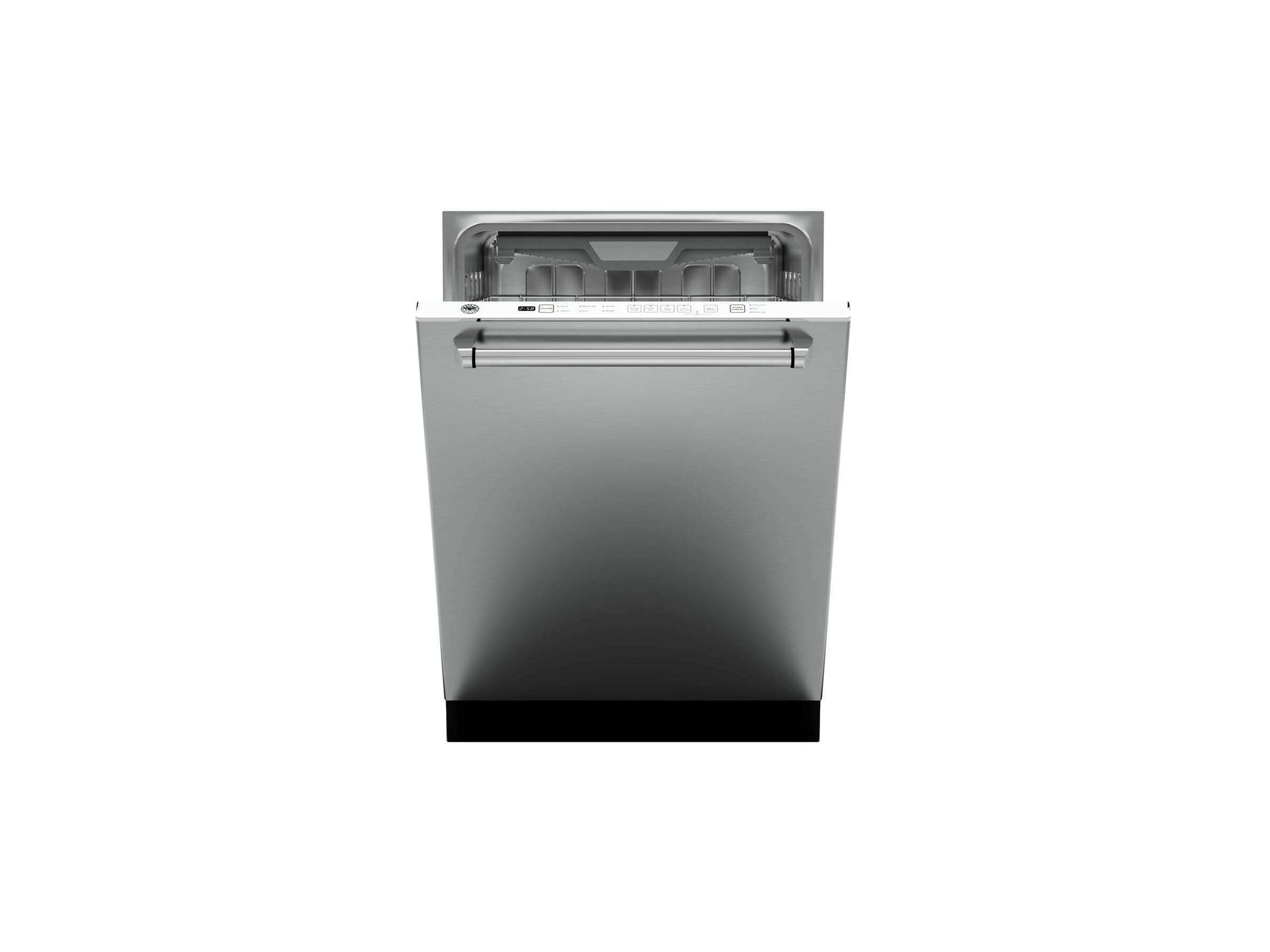 Bertazzoni 24 inch Stainless Steel Panel Installed Built-In Dishwasher DW24XT I Luxury Appliances Direct