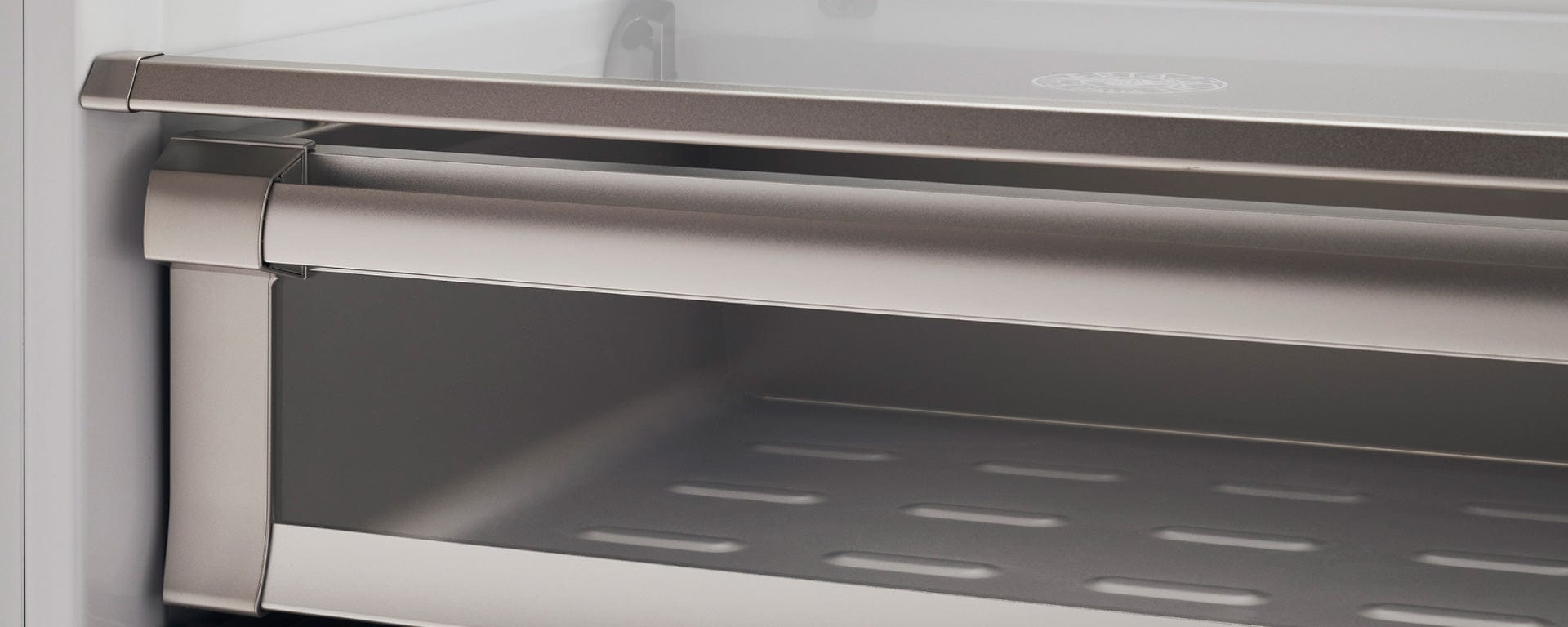 Bertazzoni 30 inch Right Door Stainless Steel Built-In Bottom Mount Refrigerator REF30BMBIXLT I Luxury Appliances Direct