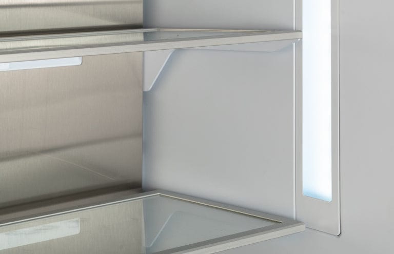 Bertazzoni 30 inch Reversible Door Built-in Refrigerator REF30RCBPNV I Luxury Appliances Direct