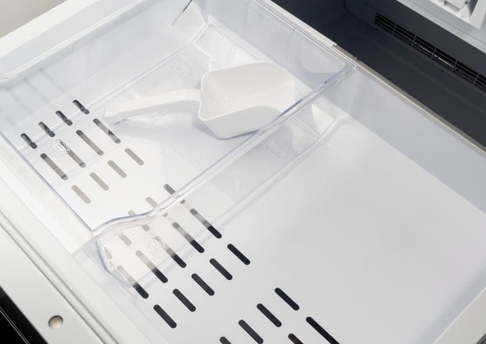 Bertazzoni 30 inch Reversible Door Built-In Bottom Mount Refrigerator REF30BMBZPNV I Luxury Appliances Direct