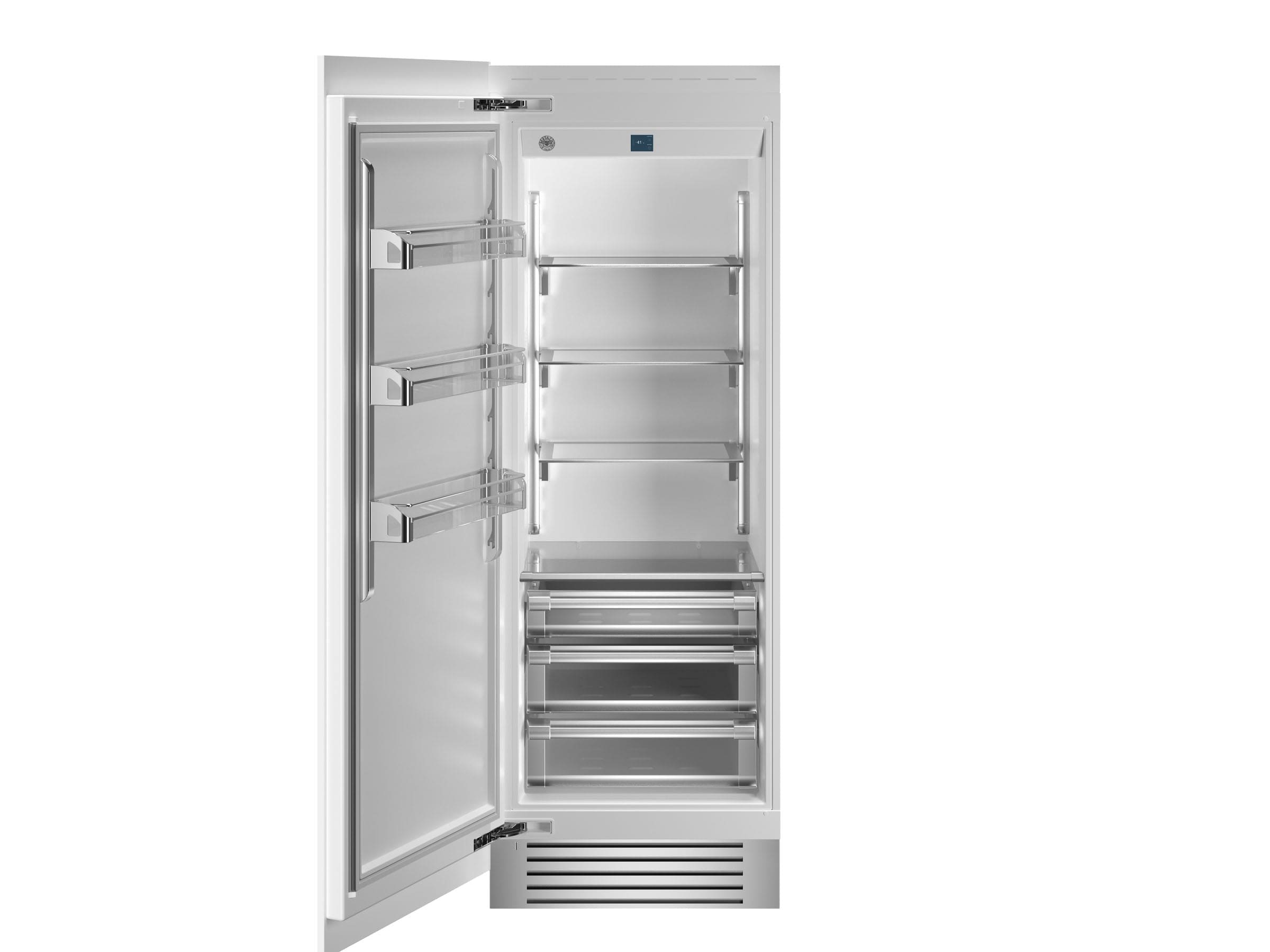 Bertazzoni 30 inch Left Door Built-in Refrigerator REF30RCPRL/23 I Luxury Appliances Direct