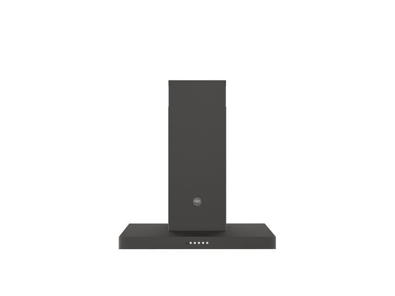 Bertazzoni 30 inch Carbonio T-Shape Wall Mount Hood With 600 CFM Motor KT30CAT I Luxury Appliances Direct