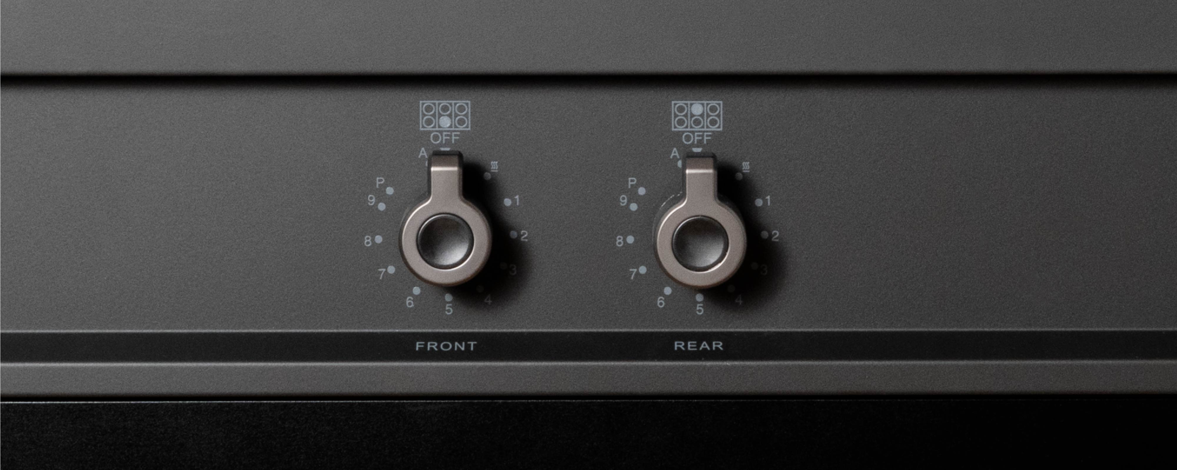 Bertazzoni 36-inch Carbonio 5 Induction Zone Rangetops