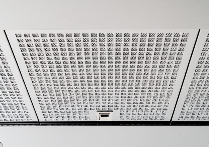 Bertazzoni 36 inch Stainless Steel T-Shape Wall Mount Hood With 600 CFM Motor KT36XT I Luxury Appliances Direct