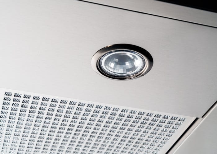 Bertazzoni 48 inch Stainless Steel T-Shape Island Mount Hood With 600 CFM Motor KTI48XT I Luxury Appliances Direct