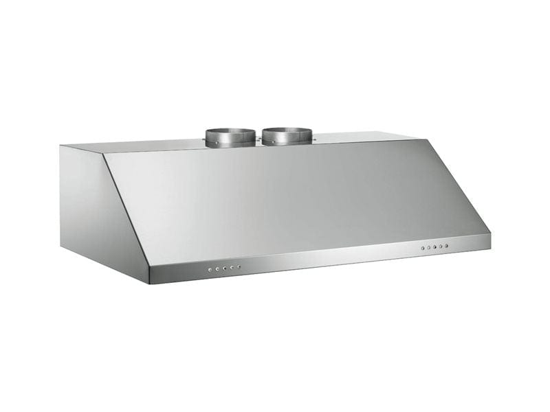 Bertazzoni 48 inch Stainless Steel Wall Mount Canopy Hood With 1200 CFM Motors KU48PRO2X/14 I Luxury Appliances Direct