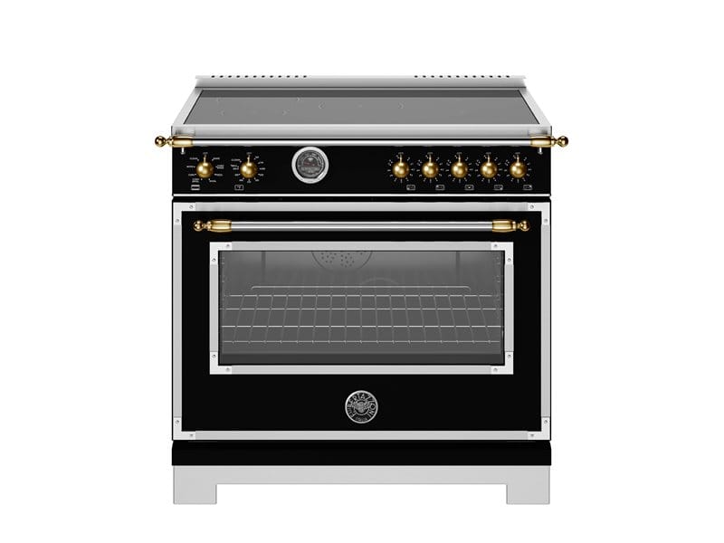 Bertazzoni Heritage Series 36 inch 5 Heating Zones Induction Ranges