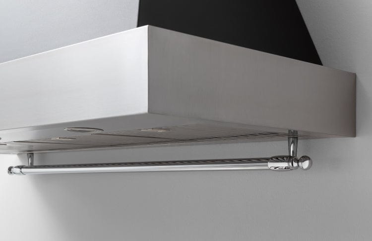 Bertazzoni Heritage Series 48" Nero Matt Wall Mount Canopy KC48HERTNE I Luxury Appliances Direct