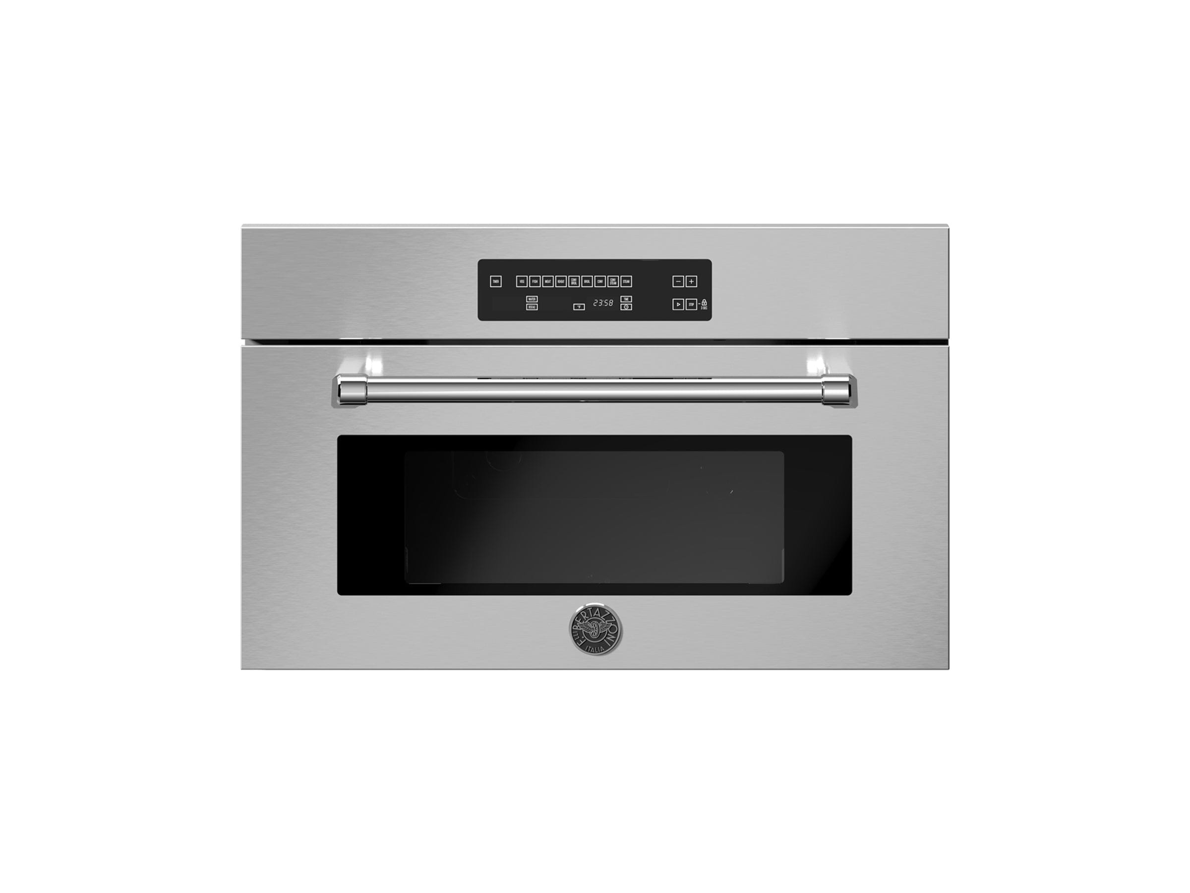 Bertazzoni Master Series 30" 1.34 Cu.Ft. Stainless Steel Convection Electric Steam Oven MAST30CSEX I Luxury Appliances Direct