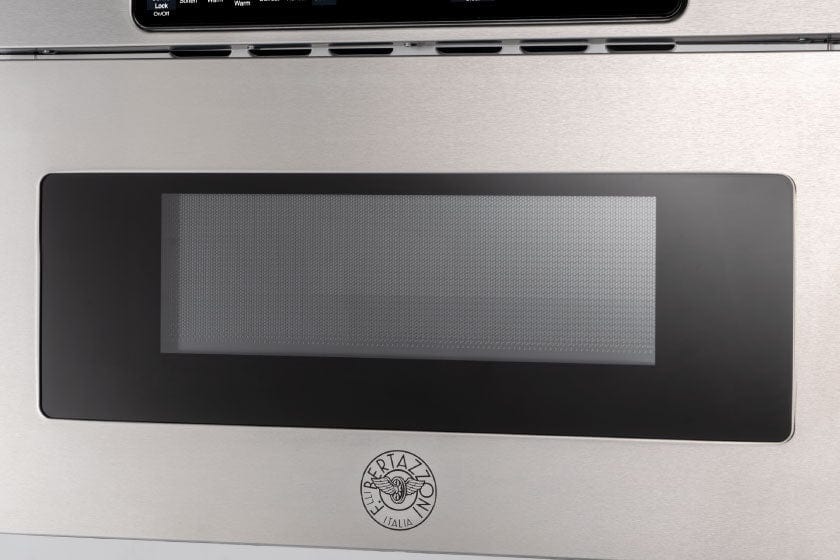 Bertazzoni Professional Series 24" 1.2 Cu.Ft. Stainless Steel Electric Microwave Drawer MD24X I Luxury Appliances Direct