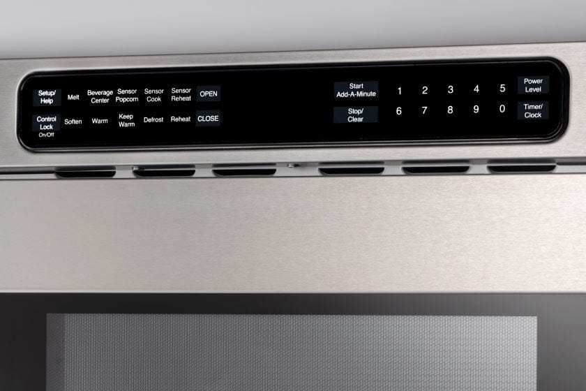 Bertazzoni Professional Series 24" 1.2 Cu.Ft. Stainless Steel Electric Microwave Drawer MD24X I Luxury Appliances Direct