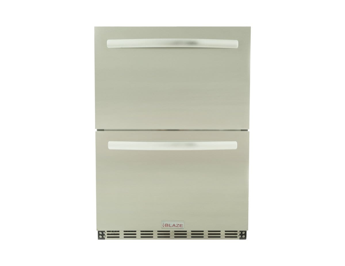 Blaze Double Drawer Refrigerator BLZ-SSRF-DBDR5.1 I Luxury Appliances Direct
