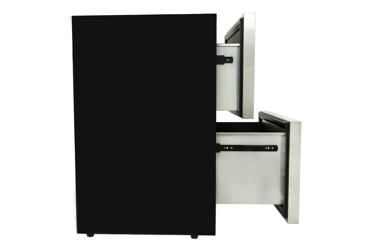 Blaze Double Drawer Refrigerator BLZ-SSRF-DBDR5.1 I Luxury Appliances Direct