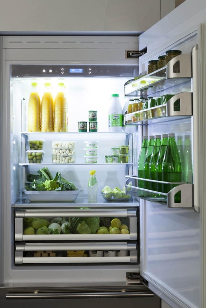 Fhiaba Brilliance Series 36" Stainless Steel Refrigerator with Ice Maker BKI36Bi I Luxury Appliances Direct