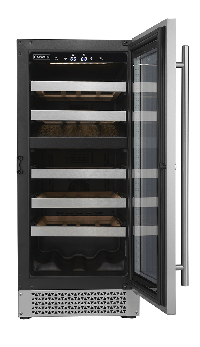 Cavavin Vinoa 15" Wine Fridge with 24 Bottles Capacity V-024WDZ I Luxury Appliances Direct