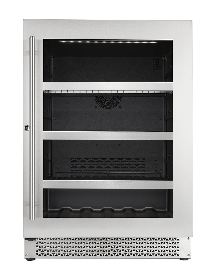Cavavin Vinoa 24" Beverage Center with 126 Cans & 6 Bottles Capacity V-050BVC I Luxury Appliances Direct