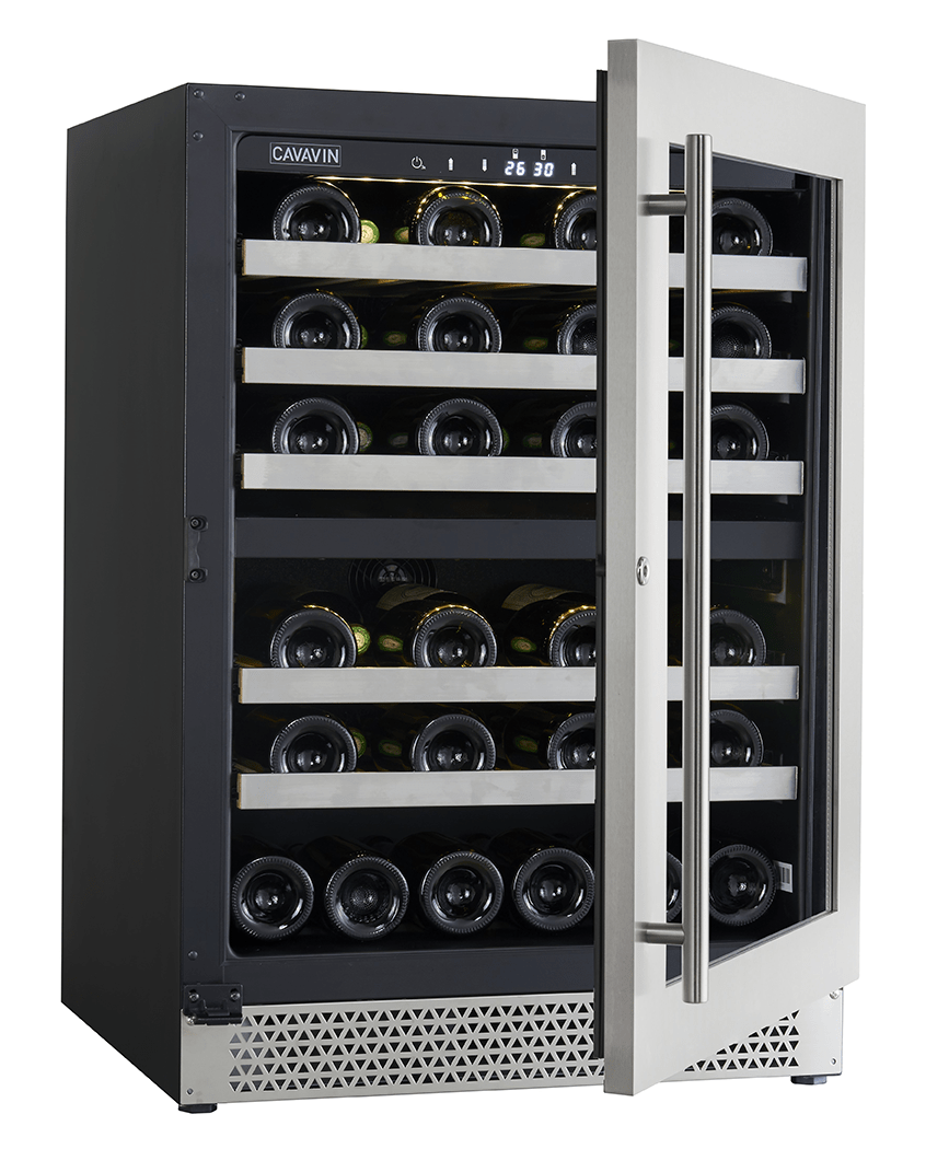 Cavavin Vinoa 24" Wine Fridge with 41 Bottles Capacity V-041WDZ I Luxury Appliances Direct