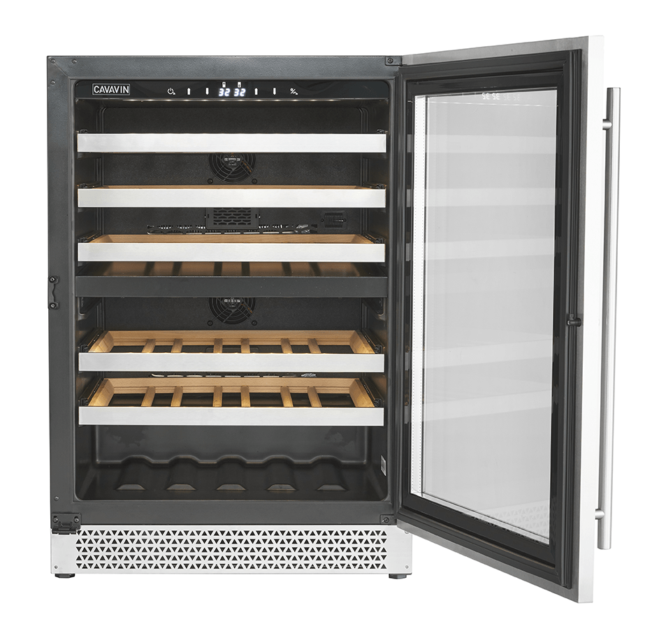 Cavavin Vinoa 24" Wine Fridge with 41 Bottles Capacity V-041WDZ I Luxury Appliances Direct