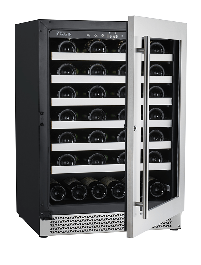 Cavavin Vinoa 24" Wine Fridge with 48 Bottles Capacity V-048WSZ I Luxury Appliances Direct