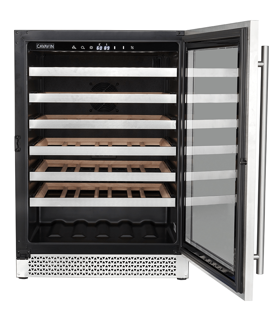 Cavavin Vinoa 24" Wine Fridge with 48 Bottles Capacity V-048WSZ I Luxury Appliances Direct