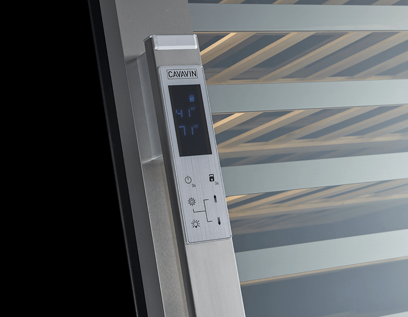 Cavavin Vinoa 30" Single Zone Freestanding with 265 Bottles Capacity V-265WSZ I Luxury Appliances Direct