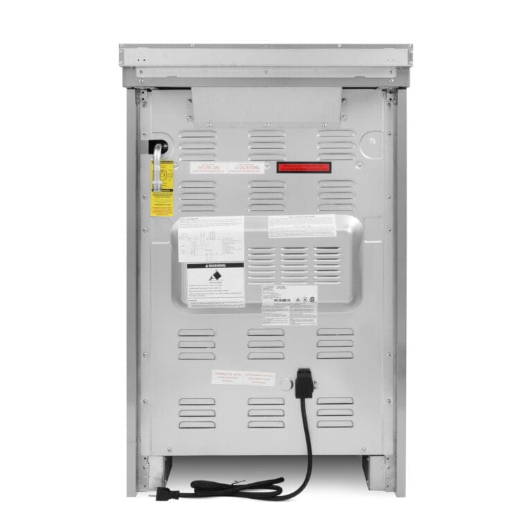 Cosmo 24-inch 2.73 cu. ft. Single Oven Gas Range COS-244AGC I Luxury Appliances Direct