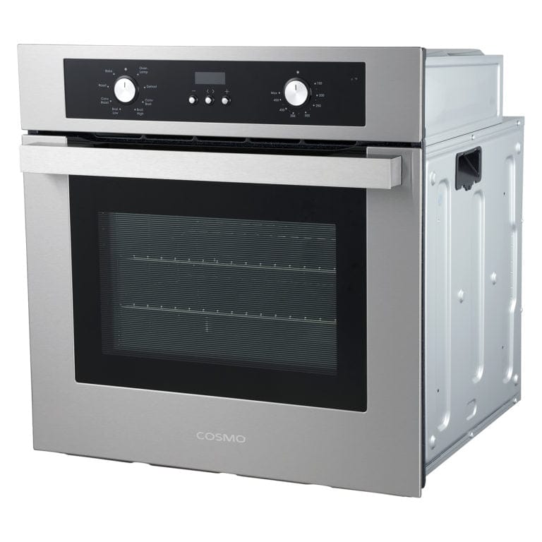 Cosmo 24-inch Electric Built-In Wall Oven in Stainless Steel C51EIX I Luxury Appliances Direct