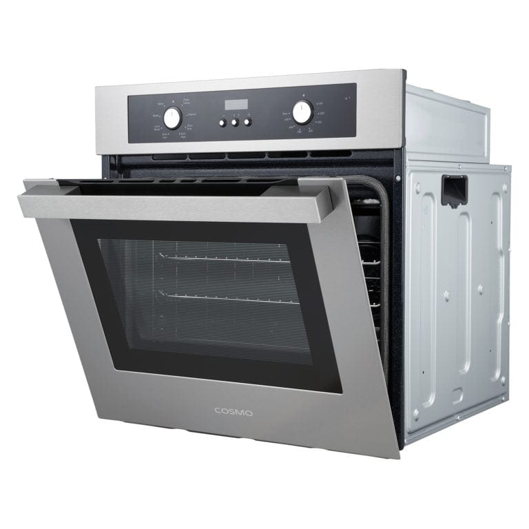 Cosmo 24-inch Electric Built-In Wall Oven in Stainless Steel C51EIX I Luxury Appliances Direct