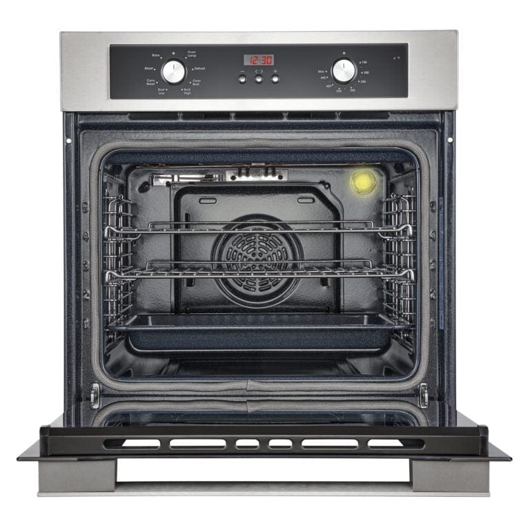 Cosmo 24-inch Electric Built-In Wall Oven in Stainless Steel C51EIX I Luxury Appliances Direct