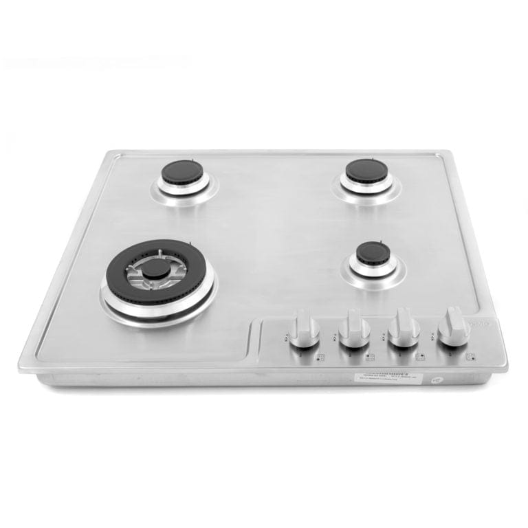 Cosmo 24-inch Gas Cooktop with 4 Sealed Burners COS-640STX-E I Luxury Appliances Direct