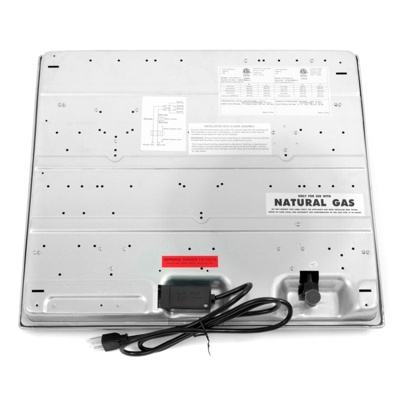 Cosmo 24-inch Gas Cooktop with 4 Sealed Burners COS-640STX-E I Luxury Appliances Direct