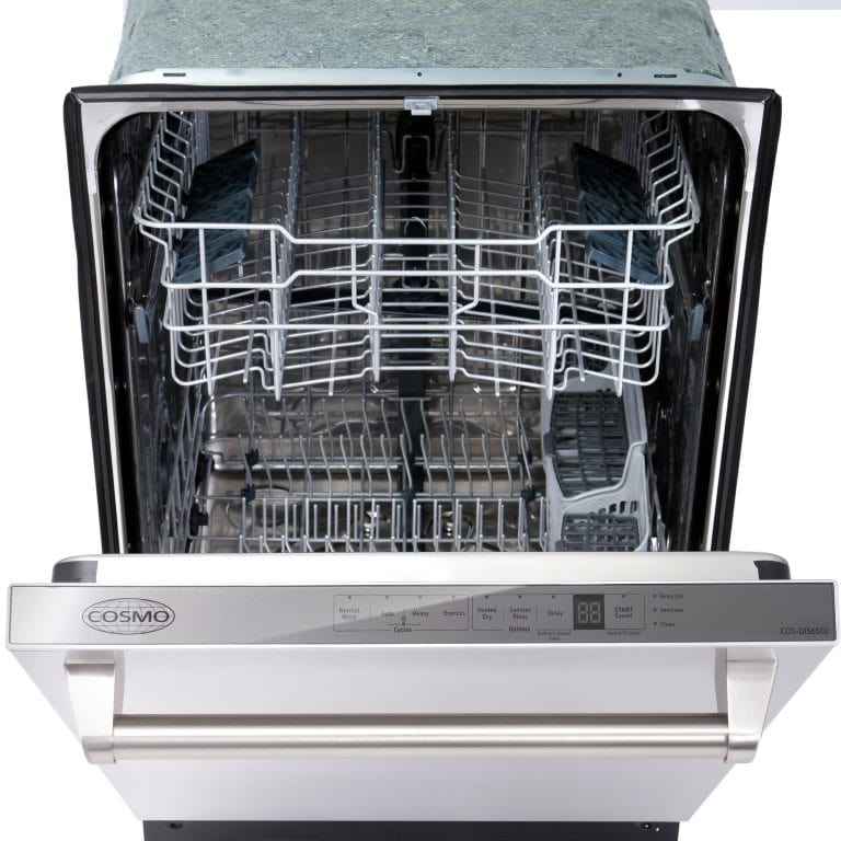 Cosmo 24-inch Top Control Built-In Tall Tub Dishwasher COS-DIS6502 I Luxury Appliances Direct