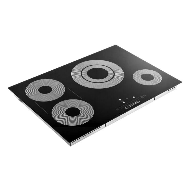 Cosmo 30-inch 4 Burners Electric Ceramic Glass Cooktop COS-304TBECC I Luxury Appliances Direct