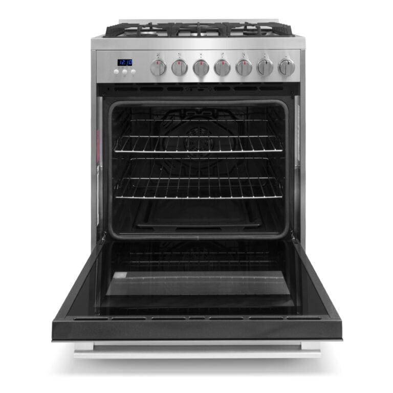 Cosmo 30-inch 5.0 cu. ft. Single Oven Gas Range COS-305AGC I Luxury Appliances Direct